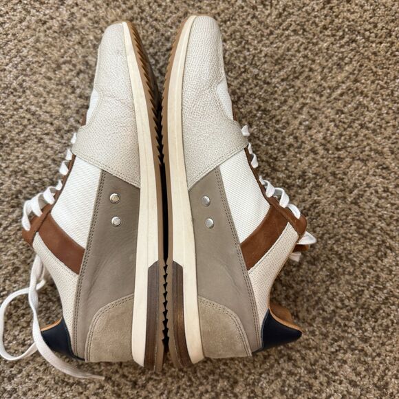 Ambitious Men's Slow Lace-Up Sneaker Leather Neutral EU Size 42 EUC - Picture 11 of 14